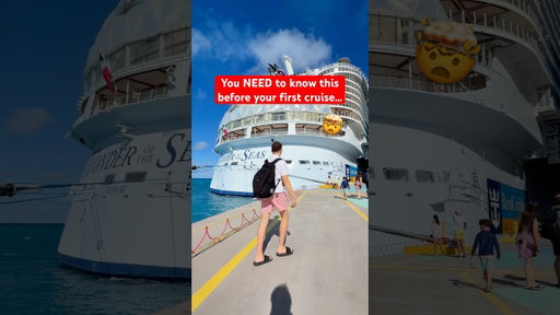Tips for first time cruisers! 👀🛳️