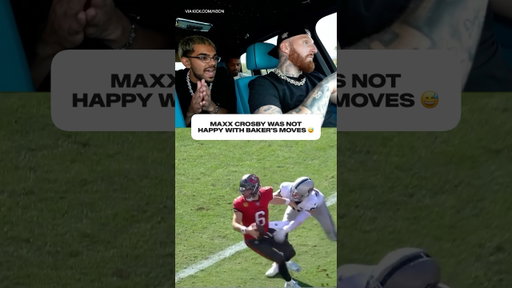 Maxx Crosby says #BakerMayfield is one of the toughest #NFL QBs 🤝 🎥 Watch more highlights on NFL+