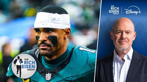 Rich Eisen Reacts to Eagles QB Jalen Hurts Missing Week 6 Due to a Blood Clot