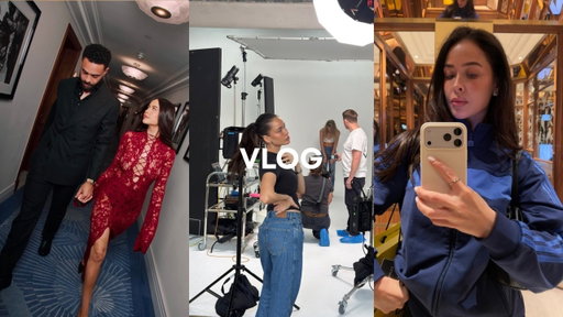 Premiere, brand shoot, make up routine & new favourite products vlog