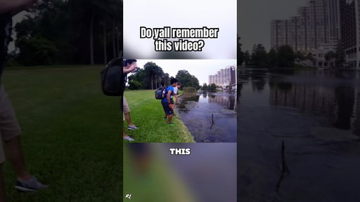 FISHING THE INFAMOUS ICAST-ORLANDO POND‼️ #fishing #shorts #ytshorts #bassfishing #mysterytacklebox