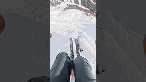 Six fun turns down ER3 #ski #skiing #lakelouise