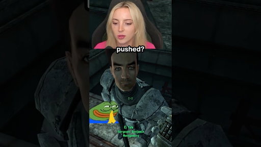 Fallout NPC said RUN IT BACK 💀