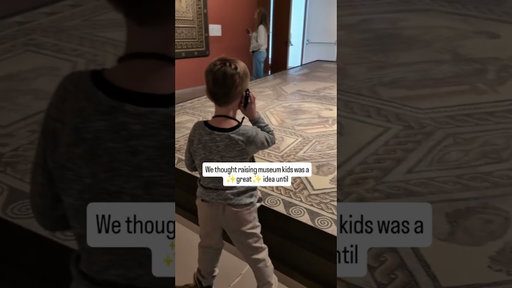 What have you trained your kids to do a little too well? I feel like every family has the one thing