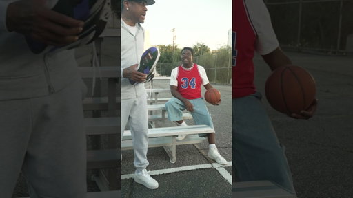 Allen Iverson + Sam Richardson = the ultimate on set alley-oop