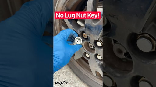 How to EASILY Remove Locking Lug Nuts WITHOUT a Key