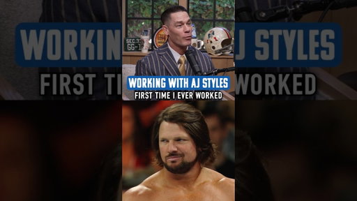 John Cena on working with AJ Styles and building the story for their iconic rivalry.
