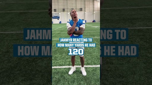 Jahmyr has standards 😂 | Detroit #Lions #shorts