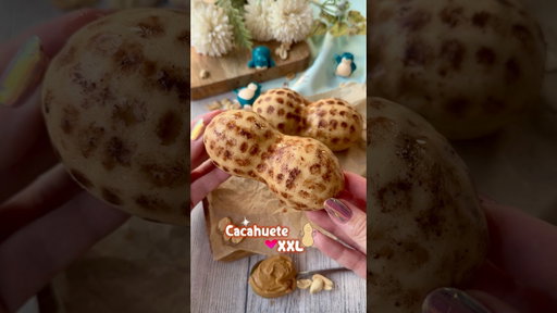 Cacahuete XXL 🥜 #recetaspostres #receta