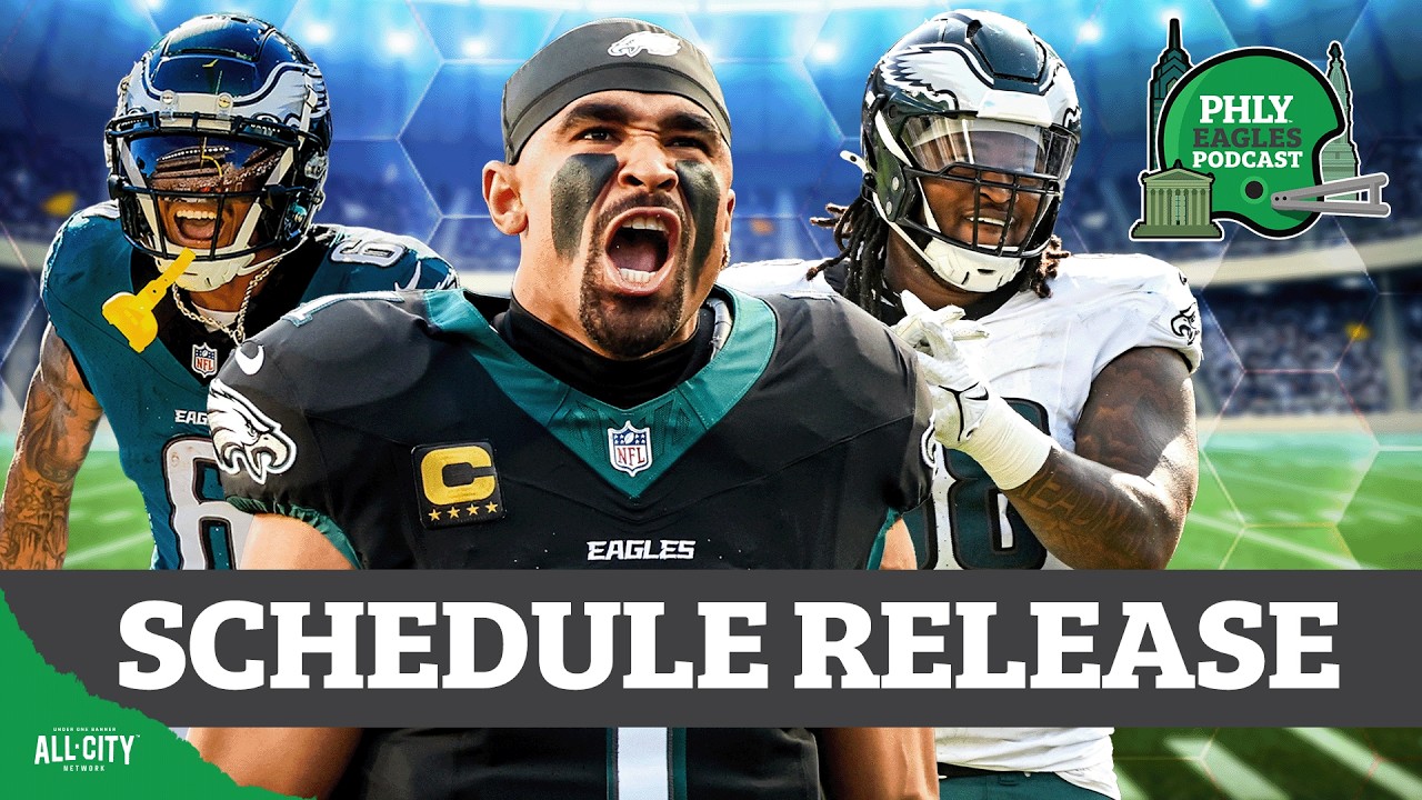 Eagles 2026 Schedule UNVEILED: Path Ahead For Jalen Hurts & Co. | PHLY Eagles Podcast
