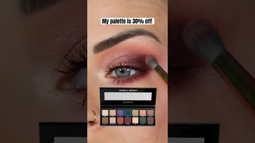 This week only my Sigma Beauty eyeshadow palette is 30% off!! #sigmaxangelabright #sigmabeauty