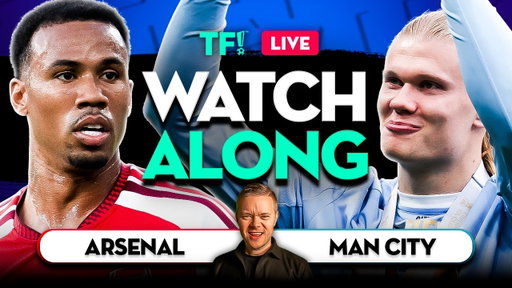 ARSENAL vs MAN CITY LIVE Watchalong with Mark Goldbridge