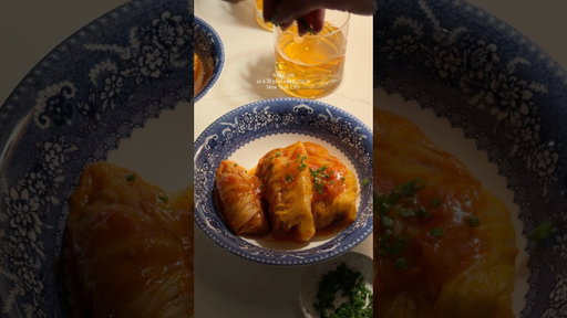 Cozy week day evening at home making stuffed cabbages #minivlog #homevlog