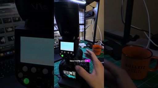 No time to dial in flash?