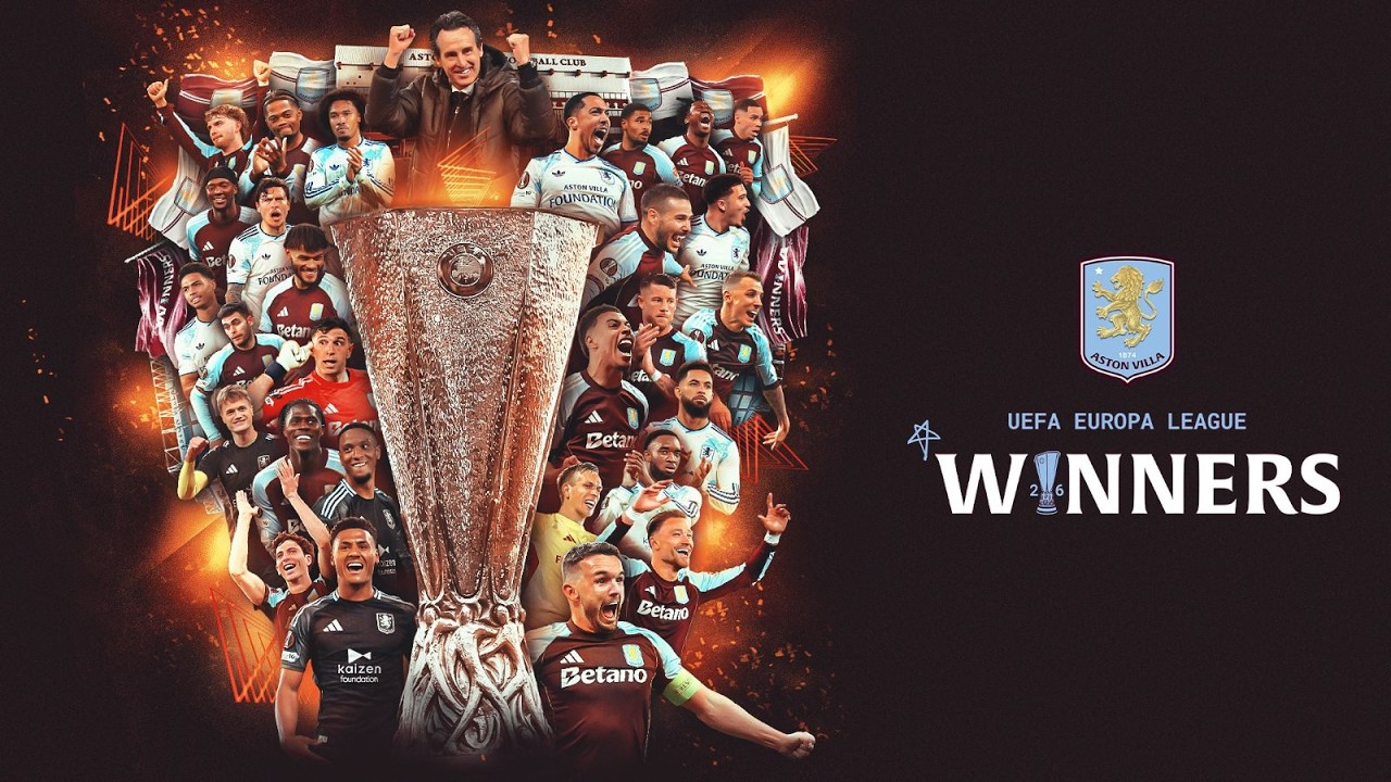 UEFA EUROPA LEAGUE WINNERS || SC FREIBURG 0-3 ASTON VILLA || #UEL