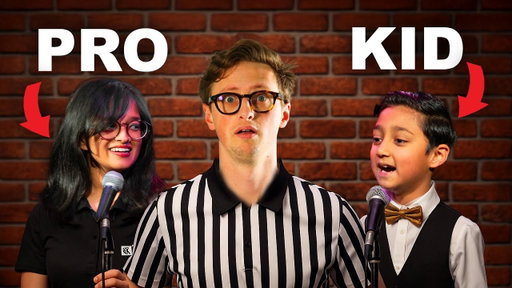 I Snuck An 8 Year Old Into Professional Roast Battle