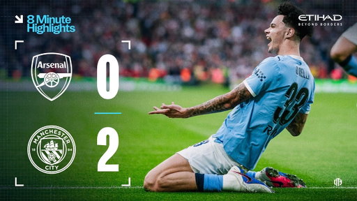 HIGHLIGHTS | Carabao Cup Final 2026 | Arsenal 0-2 Man City | Dream O'Reilly brace to win the cup!