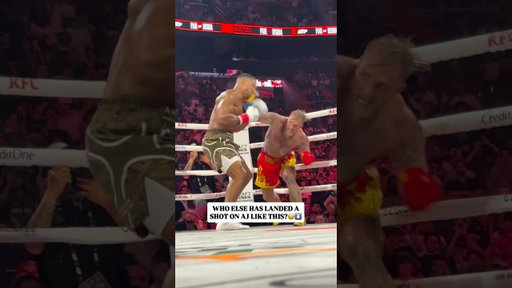 WHO ELSE HAS LANDED ON ANTHONY JOSHUA LIKE THIS? 👀