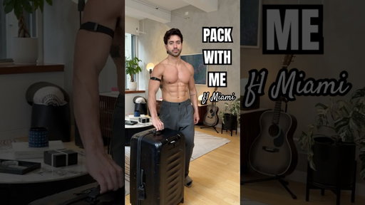 Pack with me for Formula 1 Miami (ASMR)
