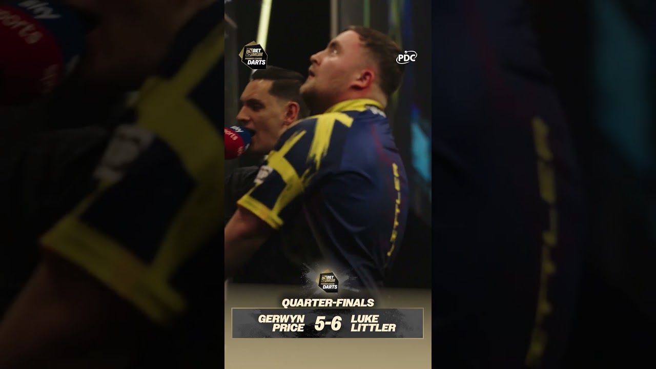 LITTLER WINS A CORKER! 🤯 | 2026 BetMGM Premier League