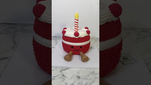 Making a Jellycat cake…. CAKE 🍰 @JellycatLondon