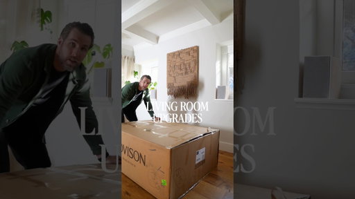 @POVISONOFFICIAL helping me upgrade my living room setup. #newcouch