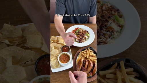 no cause 2 entrées and an appetizer is healing. which combo are you getting?