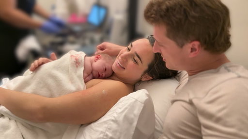 my *realistic* unmedicated birth vlog