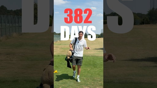 I played golf 382 days in a row