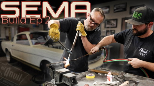 Building a SEMA Car the Old Anvil Way | Hand-Fabricated Stainless Steel Shifter
