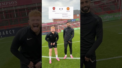 UNITED DESTROY ARSENAL AGAIN 😂 #brunofernandes #fernandes #manutd #premierleague