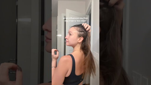 day 2 hair is propaganda.. thin hair girlies back me up