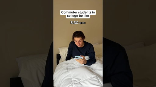 Commuting is actually THE worst😭 #college #student #studentlife #collegelife #university