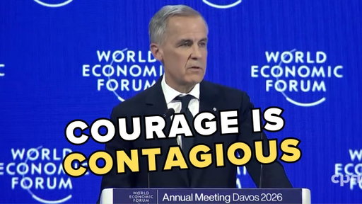 Mark Carney - Leadership Is Acting First - Clip from World Economic Forum, 2026