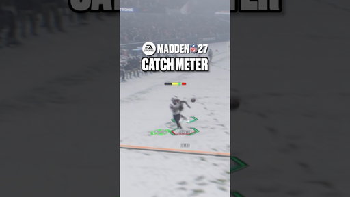 Timing Based Catching in #Madden27