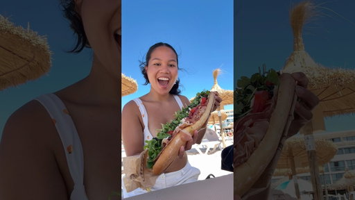 beach sandwich 🍅🥖
