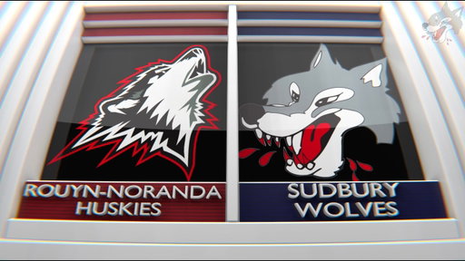 Game 43 Highlights: Rouyn Noranda Huskies vs Sudbury Wolves