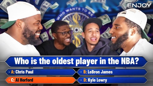 An INSANE round of NBA 'Who Wants to Be a Millionaire'