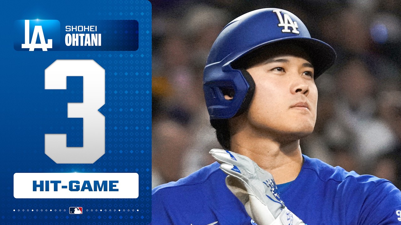 3-hit game for Shohei Ohtani! (Batting average up to .289 this season!) 🤩 | MLB Highlights