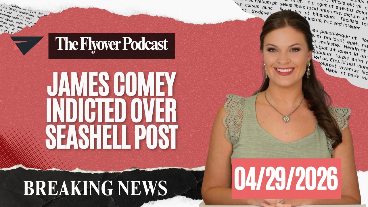 James Comey Indicted Over Seashell Post, Breaking News