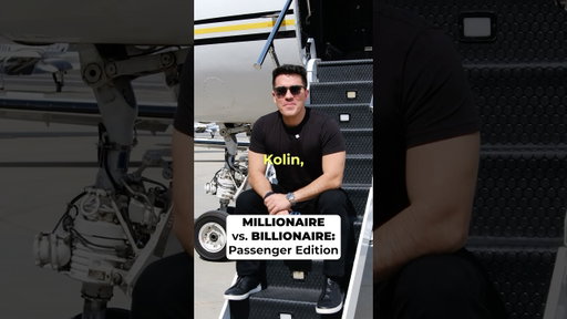 Kolin can always tell if a passenger is a millionaire or a billionaire. #FlyAmalfi #Millionaire