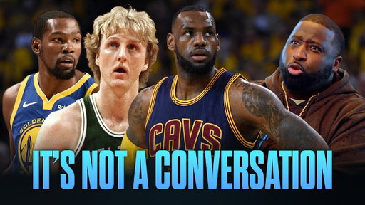 We get HEATED over if LeBron James and Larry Bird are in the SAME conversation of greatness 👀