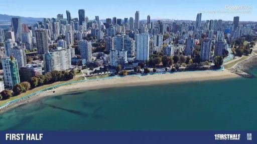 First Half 21.1KM // 3D Google Maps Flyover