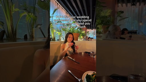 Wedding anniversary dinners