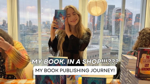 I wrote a book!! Here's everything that happened next, from copy edits to Waterstones!