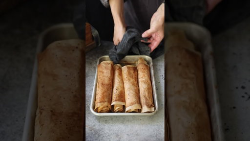 Viral Chicken Döner Wrap #food