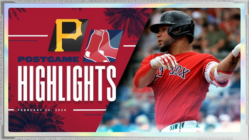 RED SOX HIGHLIGHTS: Red Sox vs Pirates - Willson Contreras Hits First Home Run with the Red Sox
