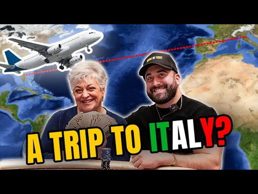 Playing BLACKJACK to win my mom a trip to ITALY ✈️🇮🇹