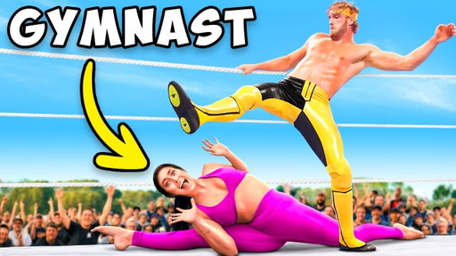 Gymnast Tries WWE's Most Extreme Moves!