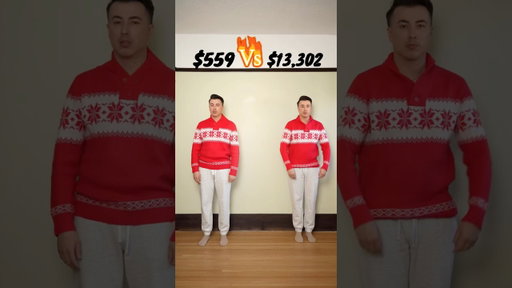 $559 vs $13,302. Which one is worth it? #menstyletips #stylesolutions #affordablefashion